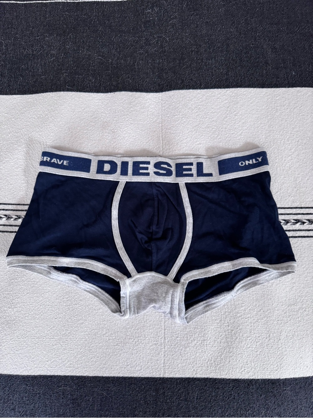 Diesel Umbex Navy Boxer Briefs size L